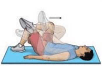 Gluteal Stretch Exercise Image
